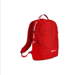Supreme Red Back Pack (SS18)